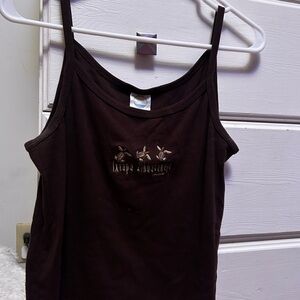 Caribbean Dark Brown Women's Top